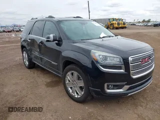 2016 GMC Acadia Denali with VIN 1GKKRTKD0GJ217329, listed as a IAAI auction lot 41762055 with 64,447 mi miles. Bid and sale history available at carsss.com. Image 1.
