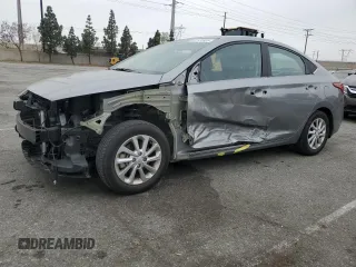 2022 Hyundai Accent SE z VIN 3KPC24A62NE166262, wystawiony jako Copart lot #57131925 z przebiegiem 38 559 mil mil oraz Szkoda całkowita • Salvage title. Historia ofert i sprzedaży dostępna na DreamBid. Obrazek 1.