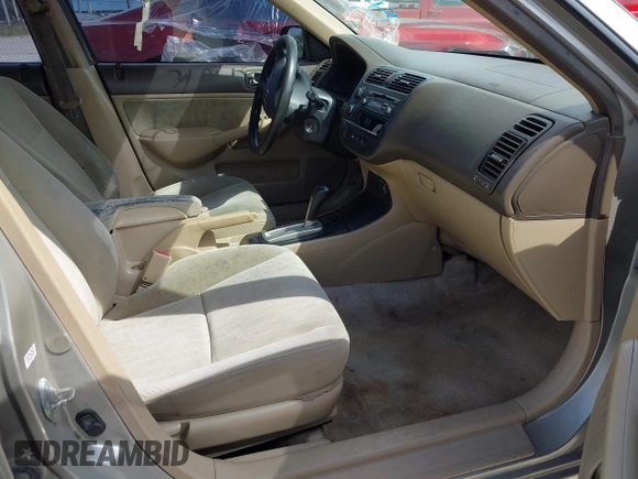 2003 Honda Civic LX with VIN 2HGES16593H548802, listed as a IAAI auction lot 42090646 with 249,595 mi miles and . Bid and sale history available at DreamBid. Image 5.