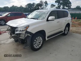 2017 Lexus GX 460 z VIN JTJBM7FX4H5162638, wystawiony jako Copart lot #55959905 z przebiegiem 147 601 mil mil oraz Szkoda całkowita • Salvage title. Historia ofert i sprzedaży dostępna na DreamBid. Obrazek 1.