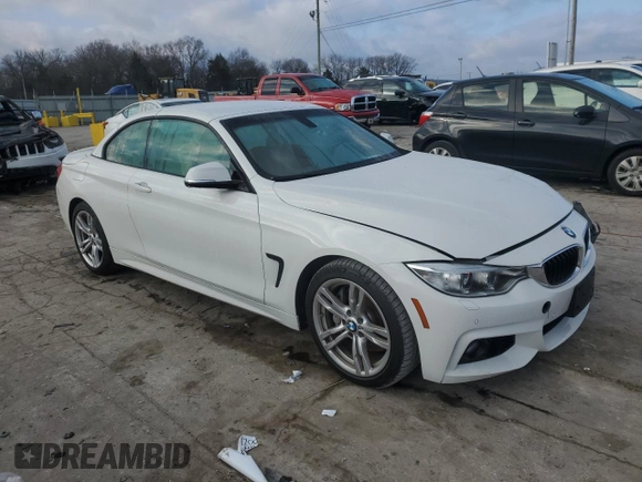 2014 BMW 4 Series 435i with VIN WBA3T3C54EJ877148, listed as a Copart auction lot 85747324 with 90,846 mi miles and Clean title. Bid and sale history available at DreamBid. Image 4.