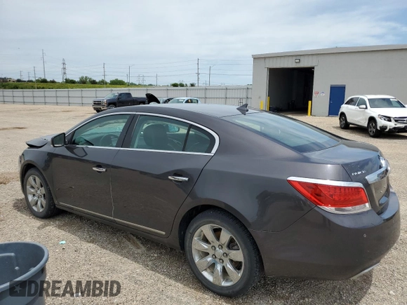 2012 Buick LaCrosse Premium 1 with VIN 1G4GD5E33CF377549, listed as a Copart auction lot 61351265 with 52,248 mi miles and Salvage title. Bid and sale history available at DreamBid. Image 2.