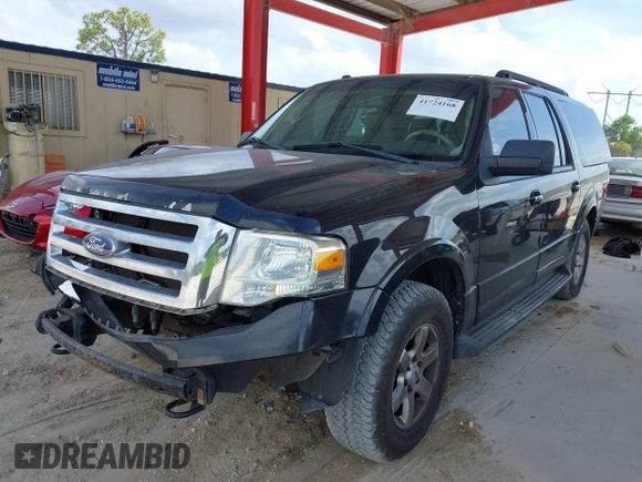 2010 Ford Expedition EL SSV with VIN 1FMJK1G5XAEB07689, listed as a IAAI auction lot 41724168 with 276,572 mi miles. Bid and sale history available at carsss.com. Image 2.