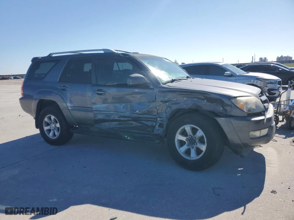 2003 Toyota 4Runner SR5 with VIN JTEBT14R838001641, listed as a Copart auction lot 45870195 with 356,802 mi miles and Salvage Title. Bid and sale history available at carsss.com. Image 4.