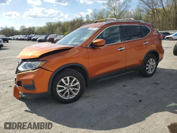 2017 Nissan Rogue SL with VIN 5N1AT2MV5HC736385, listed as a Copart auction lot 54344315 with 103,361 mi miles and Salvage Title. Bid and sale history available at carsss.com. Image 1.