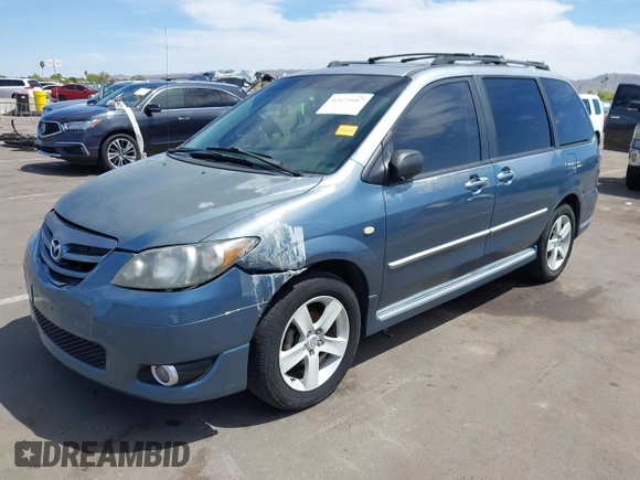 2004 Mazda MPV ES with VIN JM3LW28J440516962, listed as a IAAI auction lot 42121667 with 132,058 mi miles and . Bid and sale history available at carsss.com. Image 6.