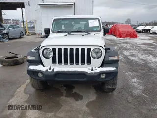 2021 Jeep Wrangler Unlimited Sport Altitude with VIN 1C4HJXDG2MW791599, listed as a IAAI auction lot 41235427 with 47,220 mi miles and . Bid and sale history available at DreamBid. Image 13.