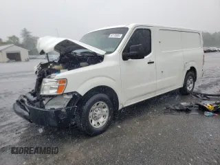 2017 Nissan NV Cargo S z VIN 1N6BF0KM2HN802844, wystawiony jako Copart lot #64149684 z przebiegiem 193 228 mil mil oraz Szkoda całkowita • Salvage title. Historia ofert i sprzedaży dostępna na DreamBid. Obrazek 1.