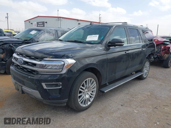 2024 Ford Expedition Max Limited with VIN 1FMJK1K80REB13840, listed as a IAAI auction lot 41823660 with 8,747 mi miles and . Bid and sale history available at DreamBid. Image 2.