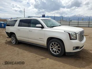 2015 GMC Yukon XL Denali with VIN 1GKS2JKJ1FR739837, listed as a Copart auction lot 54489665 with 171,270 mi miles and Clean Title. Bid and sale history available at carsss.com. Image 4.