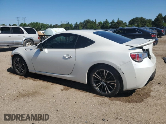 2014 Scion FR-S z VIN JF1ZNAA16E8702862, wystawiony jako Copart lot #57879575 z przebiegiem 101 775 mil mil oraz Szkoda całkowita • Salvage title. Historia ofert i sprzedaży dostępna na DreamBid. Obrazek 2.