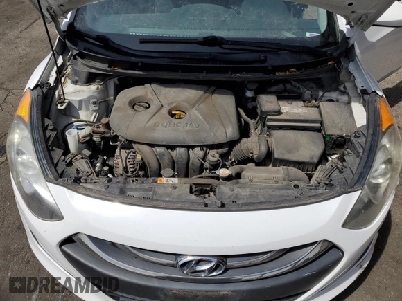 2013 Hyundai Elantra with VIN KMHD35LE2DU102942, listed as a Copart auction lot 54381795 with 176,155 mi miles and Non repairable. Bid and sale history available at DreamBid. Image 11.