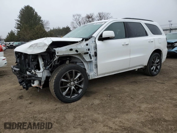 2018 Dodge Durango GT with VIN 1C4RDJDG6JC116862, listed as a Copart auction lot 48472335 with 86,674 mi miles and Salvage Title. Bid and sale history available at DreamBid. Image 1.