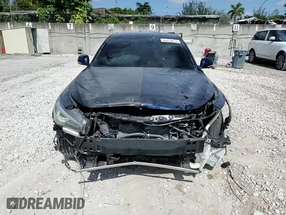 2021 Infiniti Q50 Luxe z VIN JN1EV7BP2MM706074, wystawiony jako Copart lot #54379675 z przebiegiem 29 170 mil mil oraz Szkoda całkowita • Salvage title. Historia ofert i sprzedaży dostępna na DreamBid. Obrazek 13.
