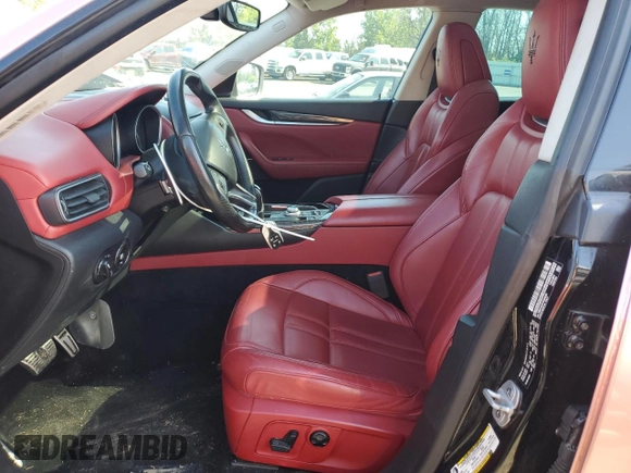 2017 Maserati Levante with VIN ZN661XUS1HX243202, listed as a Copart auction lot 55456535 with 77,738 mi miles and Salvage Title. Bid and sale history available at carsss.com. Image 7.