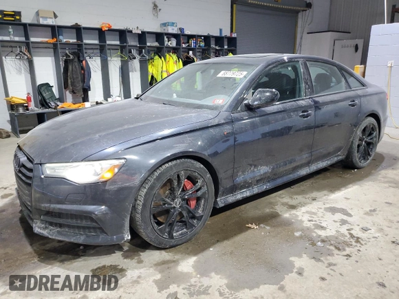 2018 Audi A6 Premium with VIN WAUF8AFC4JN112974, listed as a Copart auction lot 88779725 with 61,977 mi miles and Salvage Title. Bid and sale history available at carsss.com. Image 1.