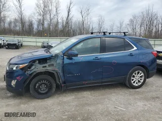 2019 Chevrolet Equinox LT with VIN 2GNAXKEV9K6214549, listed as a Copart auction lot 53817885 with 72,875 mi miles and Salvage Title. Bid and sale history available at carsss.com. Image 1.