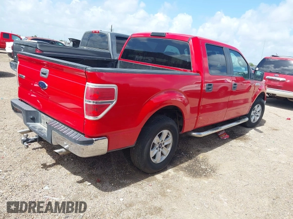 2009 Ford F-150 XL with VIN 1FTRW12849FA61618, listed as a IAAI auction lot 42486986 with 206,537 mi miles and . Bid and sale history available at DreamBid. Image 4.