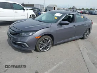 2020 Honda Civic EX-L with VIN 19XFC1F74LE204193, listed as a IAAI auction lot 41690269 with 50,336 mi miles and . Bid and sale history available at DreamBid. Image 2.