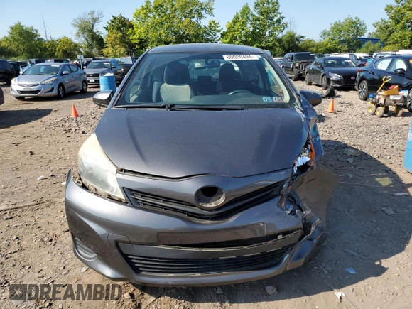 2013 Toyota Yaris L with VIN JTDJTUD39DD561836, listed as a Copart auction lot 69000494 with 63,780 mi miles and Salvage Title. Bid and sale history available at carsss.com. Image 5.
