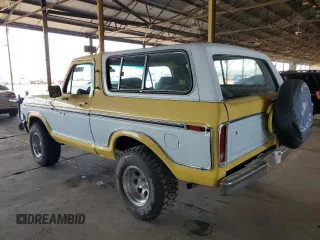 1978 Ford Bronco z VIN U15HLBC7338, wystawiony jako Copart lot #53383005 z przebiegiem 87 115 mil mil oraz Tytuł czysty. Historia ofert i sprzedaży dostępna na DreamBid. Obrazek 2.