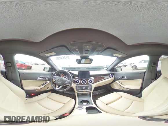 2018 Mercedes-Benz CLA 250 with VIN WDDSJ4GBXJN583756, listed as a Copart auction lot 61269825 with 67,389 mi miles and Salvage title. Bid and sale history available at DreamBid. Image 14.