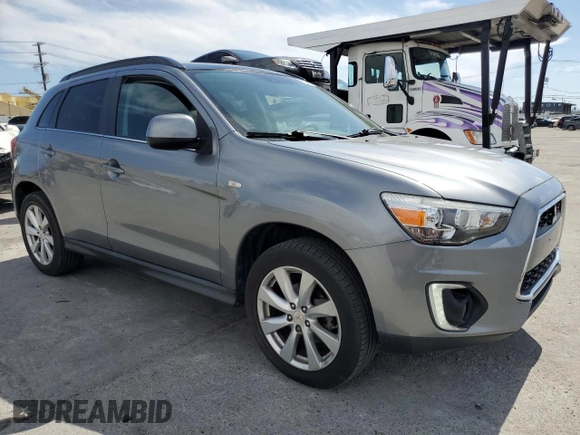 2015 Mitsubishi Outlander Sport SE with VIN 4A4AR4AU8FE014283, listed as a Copart auction lot 52985245 with 61,922 mi miles and Clean Title. Bid and sale history available at carsss.com. Image 4.