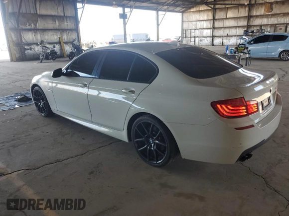 2014 BMW 5 Series 528i with VIN WBA5A5C5XED505208, listed as a Copart auction lot 54555285 with 151,145 mi miles and Clean Title. Bid and sale history available at DreamBid. Image 2.
