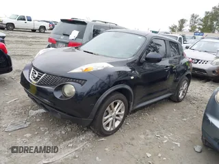 2011 Nissan Juke SL with VIN JN8AF5MR1BT012026, listed as a IAAI auction lot 41474175 with 152,281 mi miles. Bid and sale history available at carsss.com. Image 2.