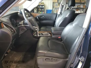2022 Nissan Armada SL with VIN JN8AY2BCXN9160247, listed as a Copart auction lot 63918244 with 50,625 mi miles and Salvage Title. Bid and sale history available at carsss.com. Image 7.