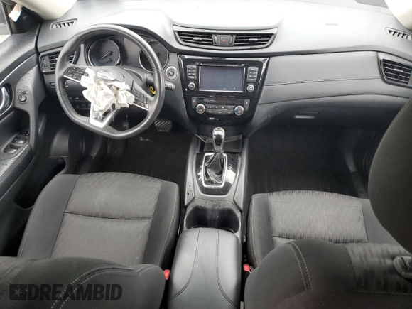 2017 Nissan Rogue SV with VIN KNMAT2MV3HP578478, listed as a Copart auction lot 52212015 with 81,886 mi miles and Salvage Title. Bid and sale history available at carsss.com. Image 8.