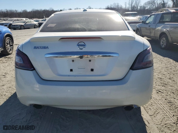 2014 Nissan Maxima 3.5 SV w/Sport Pkg with VIN 1N4AA5AP8EC437041, listed as a Copart auction lot 47351125 with 199,021 mi miles and Salvage Title. Bid and sale history available at carsss.com. Image 6.