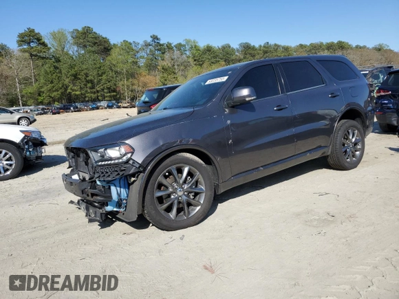 2015 Dodge Durango Limited with VIN 1C4RDJDG5FC163730, listed as a Copart auction lot 53235755 with 166,489 mi miles and Salvage Title. Bid and sale history available at carsss.com. Image 1.