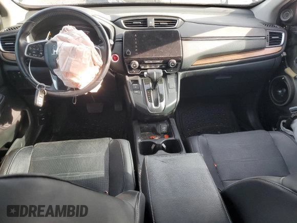 2017 Honda CR-V Touring with VIN 7FARW1H90HE029644, listed as a Copart auction lot 50813995 with 81,078 mi miles and Salvage Title. Bid and sale history available at carsss.com. Image 8.