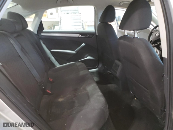 2012 Volkswagen Passat S w/Appearance with VIN 1VWAH7A38CC048859, listed as a Copart auction lot 44483485 with 182,959 mi miles and Salvage Title. Bid and sale history available at carsss.com. Image 10.