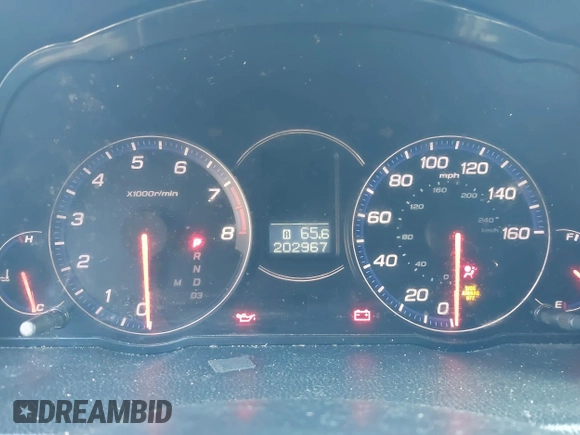 2007 Acura TSX Navi with VIN JH4CL96927C014438, listed as a IAAI auction lot 40931679 with 202,967 mi miles and . Bid and sale history available at DreamBid. Image 7.