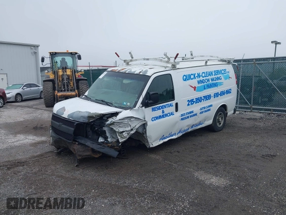 2007 Chevrolet Express Cargo with VIN 1GCFG15X971163915, listed as a IAAI auction lot 42267952 with Not provided miles and . Bid and sale history available at DreamBid. Image 2.