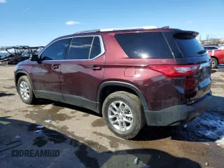 2018 Chevrolet Traverse LT Cloth with VIN 1GNERGKW3JJ115720, listed as a Copart auction lot 42773384 with 81,785 mi miles. Bid and sale history available at carsss.com. Image 2.
