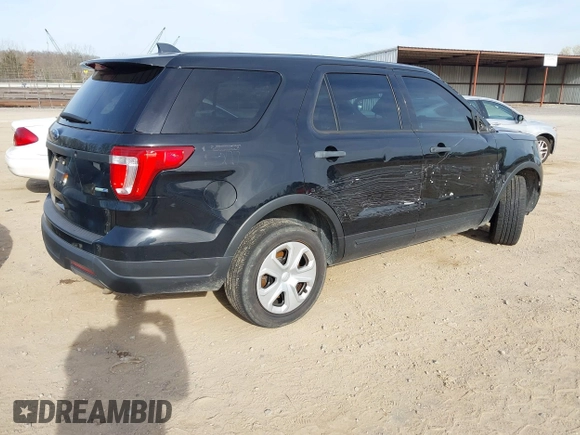 2018 Ford Police Interceptor Utility с VIN 1FM5K8AR0JGB67958, выставлен на аукционе IAAI как лот 41822748 с пробегом 153 423 миль миль и . История ставок и продаж доступна на DreamBid. Изображение 4.