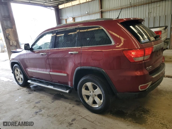 2012 Jeep Grand Cherokee Limited with VIN 1C4RJFBG8CC148854, listed as a Copart auction lot 51520055 with 139,567 mi miles and Salvage Title. Bid and sale history available at carsss.com. Image 2.
