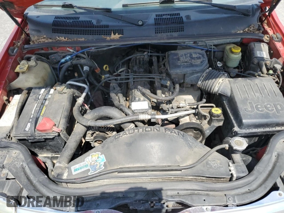 2001 Jeep Grand Cherokee Laredo with VIN 1J4GW48S71C596518, listed as a Copart auction lot 60307805 with 183,787 mi miles and Salvage title. Bid and sale history available at DreamBid. Image 12.
