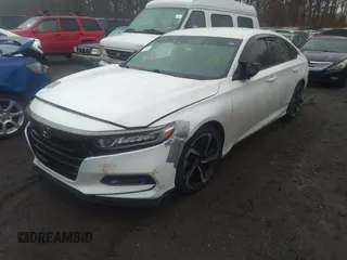 2019 Honda Accord Sport with VIN 1HGCV1F31KA009018, listed as a IAAI auction lot 38595783 with Not Provided miles and . Bid and sale history available at DreamBid. Image 13.
