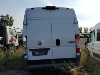 2023 Ram ProMaster Cargo with VIN 3C6LRVCG5PE585594, listed as a Copart auction lot 71337814 with 13,650 mi miles and Salvage Title. Bid and sale history available at DreamBid. Image 6.