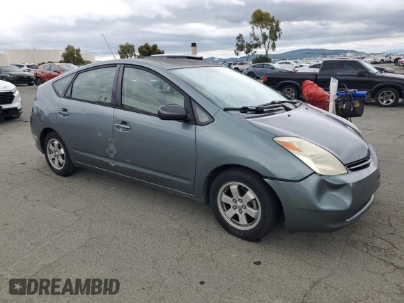 2005 Toyota Prius with VIN JTDKB20U353069286, listed as a Copart auction lot 53577345 with 187,252 mi miles and Salvage Title. Bid and sale history available at carsss.com. Image 4.
