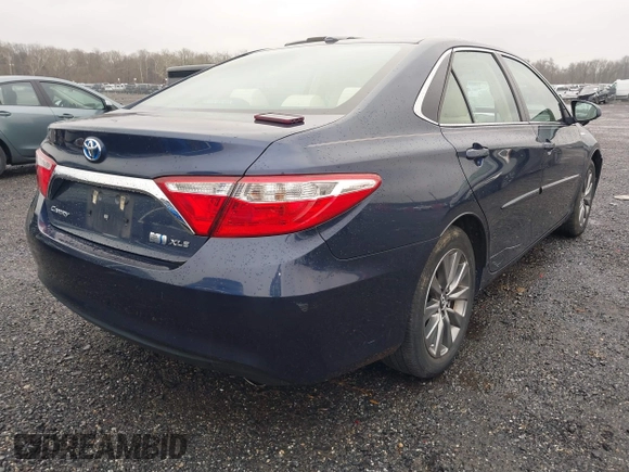 2017 Toyota Camry Hybrid LE with VIN 4T1BD1FK9HU214691, listed as a IAAI auction lot 38368975 with 22,673 mi miles. Bid and sale history available at carsss.com. Image 4.