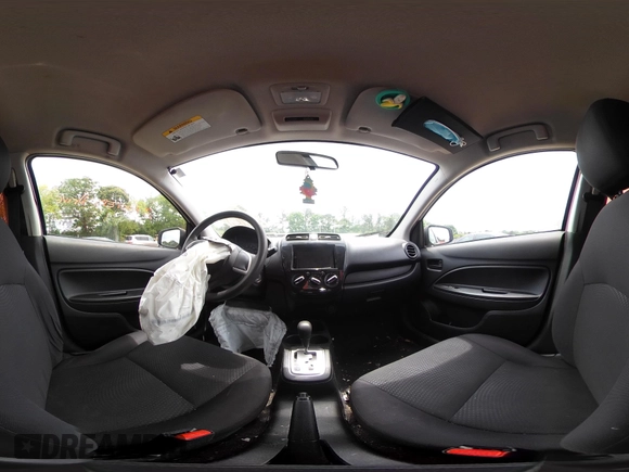 2017 Mitsubishi Mirage ES with VIN ML32F3FJ6HHF08999, listed as a IAAI auction lot 42234559 with 95,842 mi miles and . Bid and sale history available at DreamBid. Image 18.
