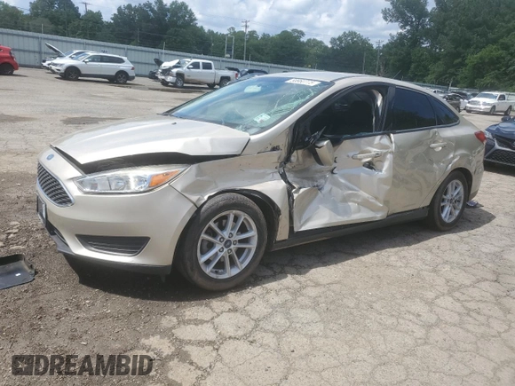 2018 Ford Focus SE with VIN 1FADP3F28JL292624, listed as a Copart auction lot 58960775 with 99,385 mi miles and Salvage title. Bid and sale history available at DreamBid. Image 1.