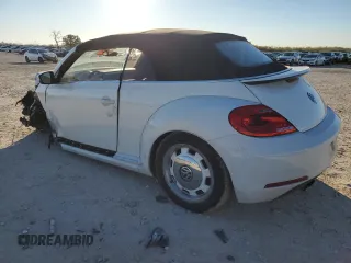 2015 Volkswagen Beetle 1.8T with VIN 3VW517AT7FM809440, listed as a Copart auction lot 84334724 with Not provided miles and Salvage title. Bid and sale history available at DreamBid. Image 2.