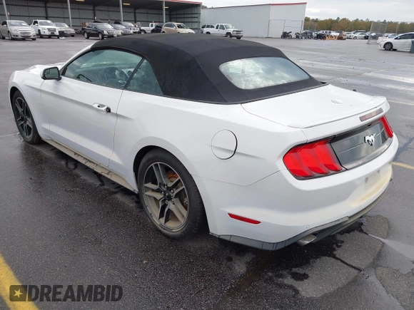 2020 Ford Mustang EcoBoost with VIN 1FATP8UH0L5137864, listed as a IAAI auction lot 41069174 with 86,556 mi miles and . Bid and sale history available at DreamBid. Image 3.
