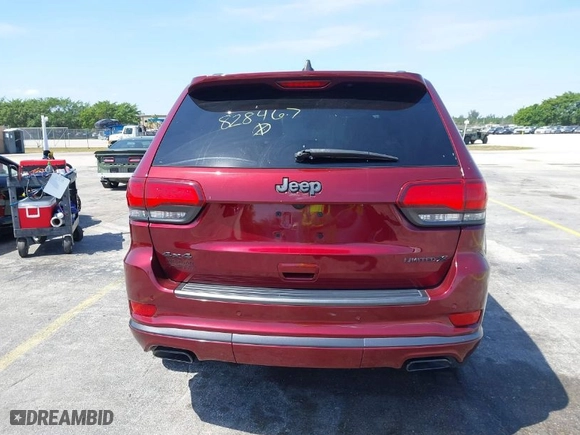 2019 Jeep Grand Cherokee Limited with VIN 1C4RJFBG7KC828467, listed as a IAAI auction lot 41822561 with 37,916 mi miles. Bid and sale history available at carsss.com. Image 16.